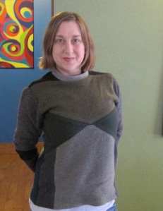 I love the color, design, and feel of this sweater.