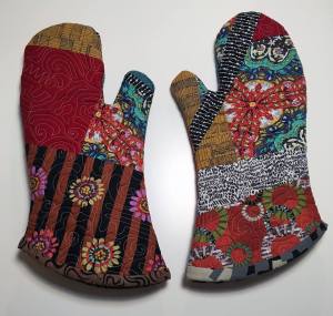 Artful Oven mitts